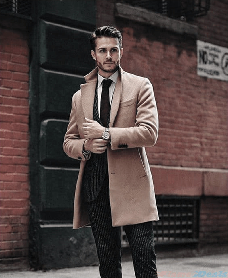 man-layering-clothes-for-winter-party