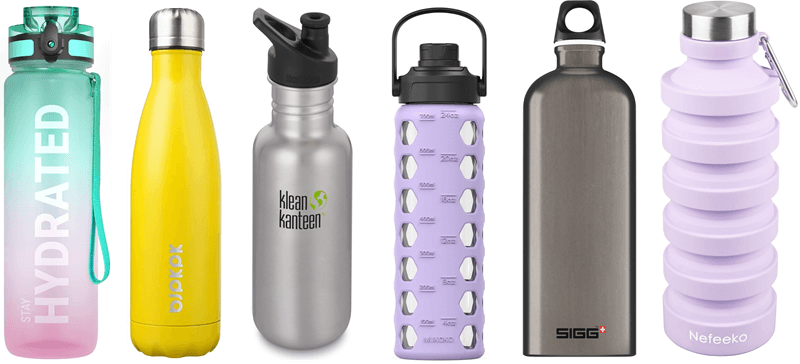 6-types-of-reusable-water-bottles
