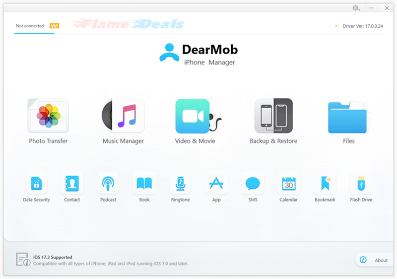 dearmob-iphone-manager-interface