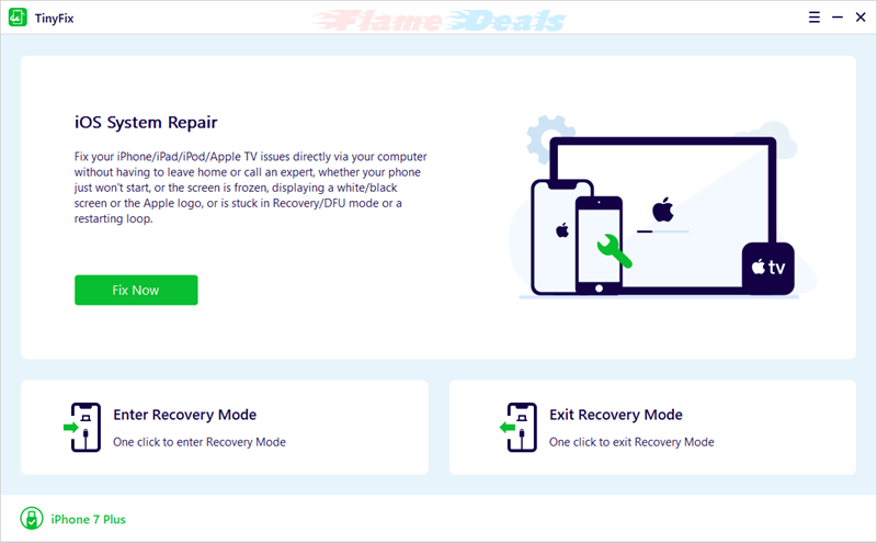 foneazy-tinyfix-ios-system-repair-interface