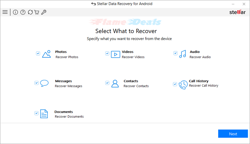 stellar-data-recovery-for-android-interface