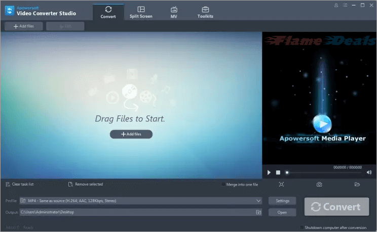 apowersoft-video-converter-studio-interface
