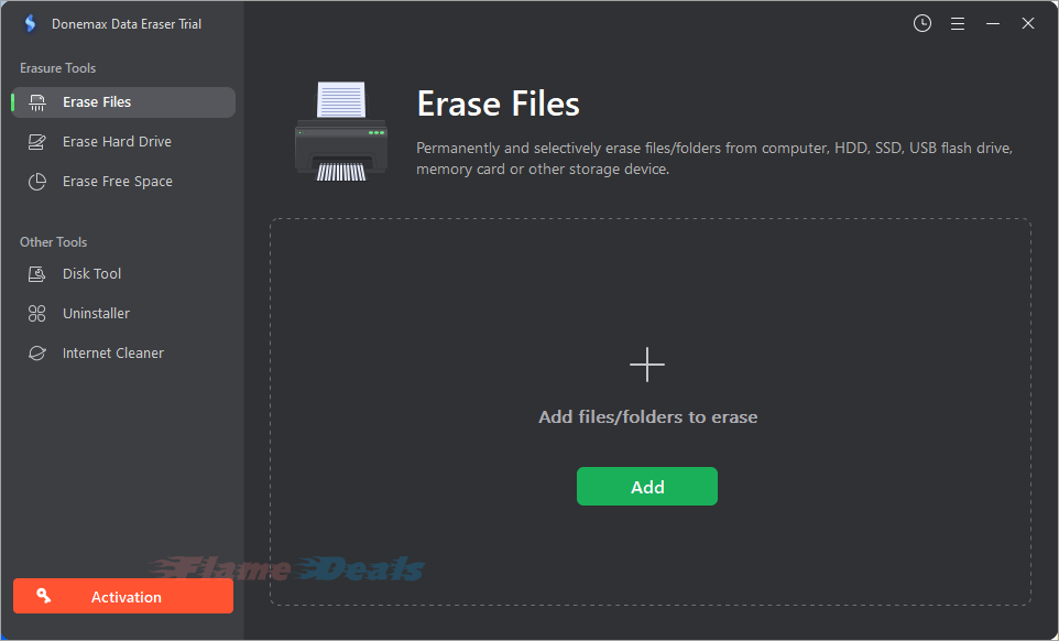 donemax-data-eraser-interface