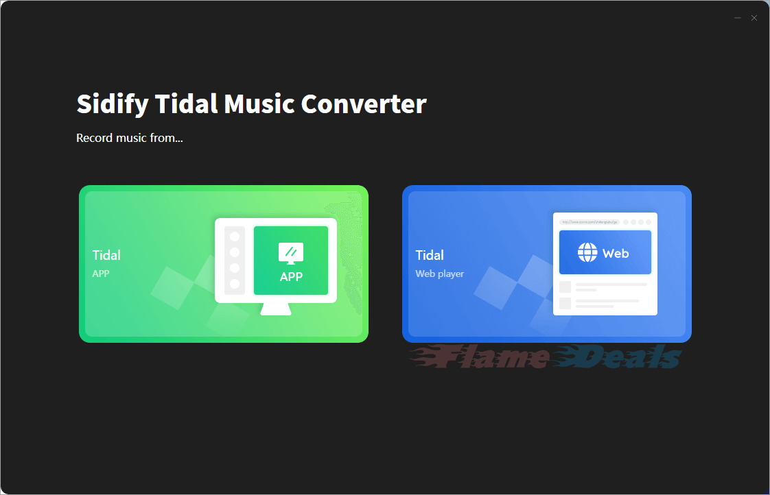 sidify-tidal-music-converter-interface