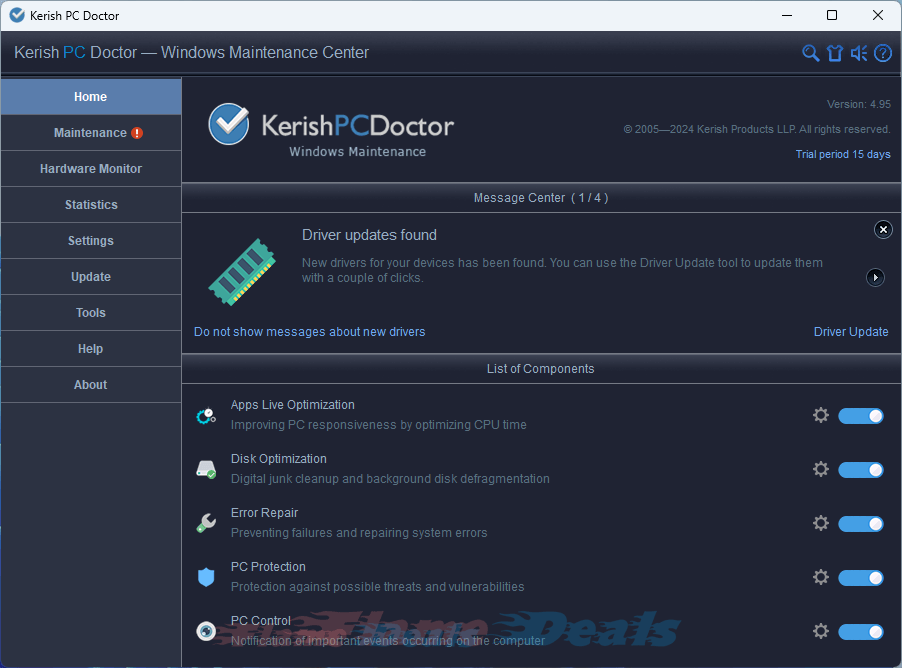 kerish-doctor-interface