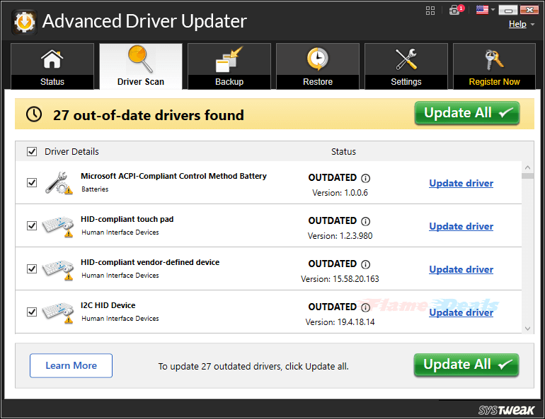 systweak-advanced-driver-updater-screenshot